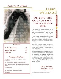 ꡼ꥢॺ Żҽ Larry Williams Forecast 2008